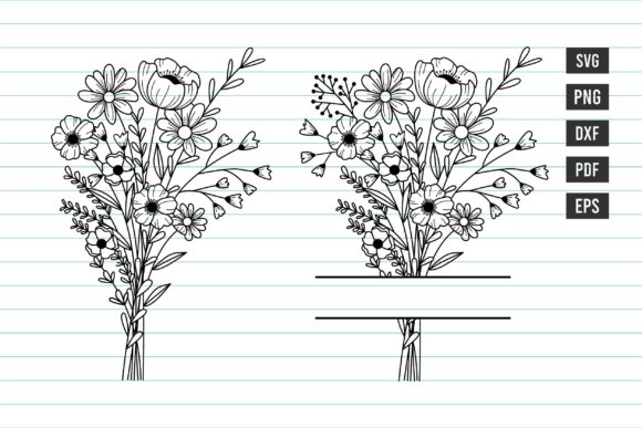 Download Flower Svg, Flower Bouquet Svg, Flowers - Flower Collection