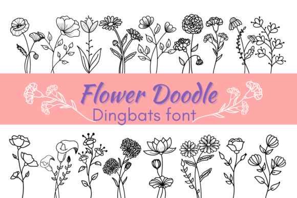Download Flower Doodle - Premium Resources
