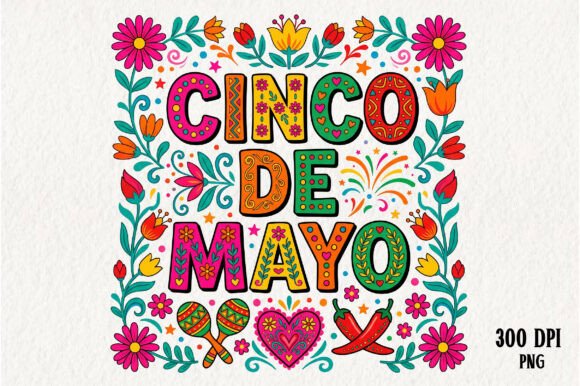 Download Cinco De Mayo Boho Floral Mexican Design - Floral Collection